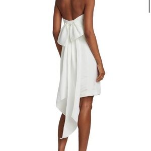 Silk Faille Bow Dress